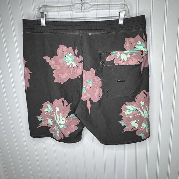 RIP CURL Sz 36 Mens Mirage Connor Flyer 19" Board Shorts Swim Trunks Floral - Picture 5 of 11